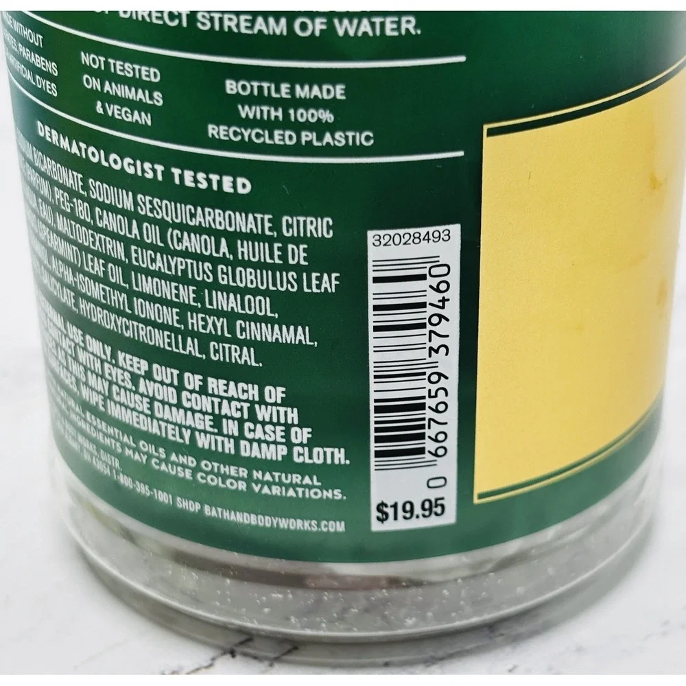 Bath & Body Works Aromatherapy Eucalyptus Spearmint Shower Steamers 6 Tablets